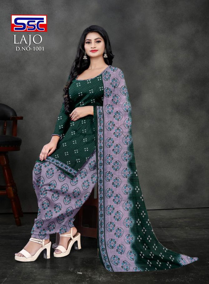 Ssc Lajo 33 American Printed Regular Wear Dress material Catalog
